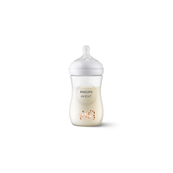 Biberon Avent Natural 3.0 1m+ 260ml/9Oz DECORADO