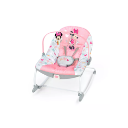 Bouncer bright starts MINNIE FOREVER BESTIES INFANT TO TODDLER ROCKER