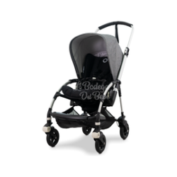 Carriola Bugaboo Bee5 Complete Us Aluminio/Black - Grey Melange